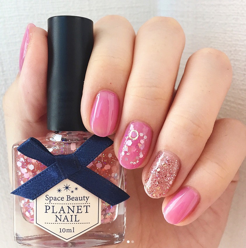 日本PLANET NAIL的閃片指甲油PLB05