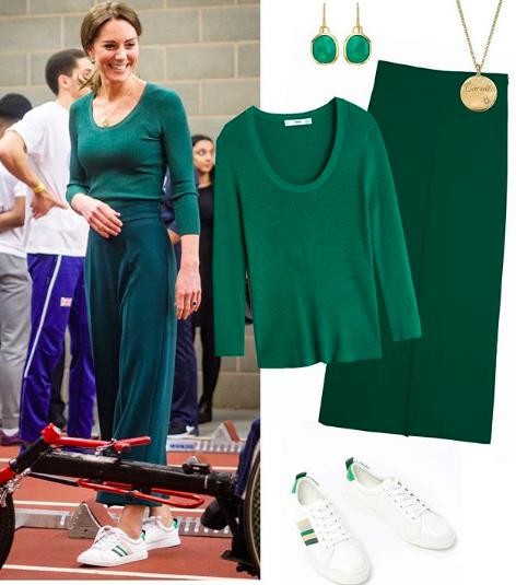 凱特王妃著$99 Mango上衣