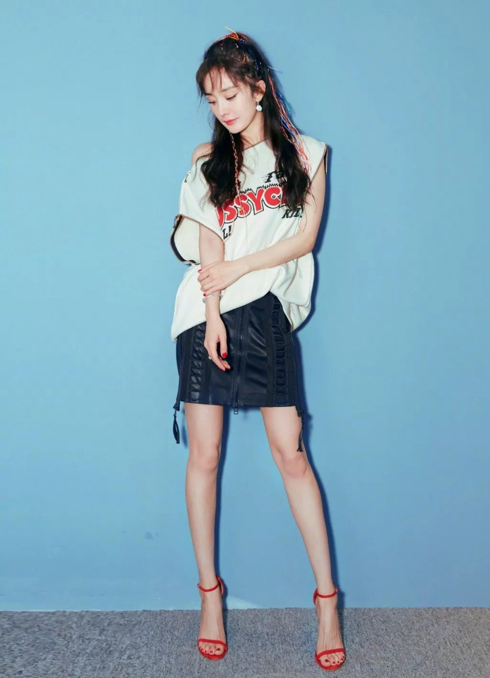 Angelababy、楊冪等女明星真實體重