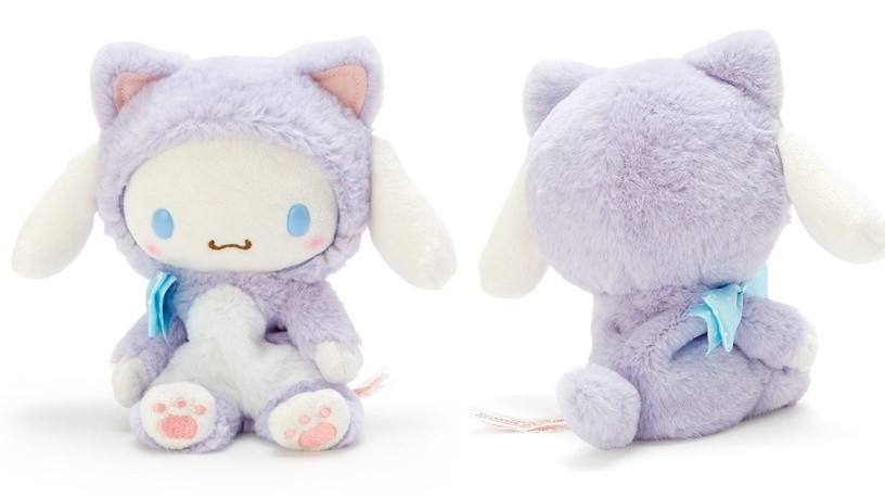 MELODY一樣非常萌,穿上了白色的貓貓裝,在貓咪耳朵處一粉一白