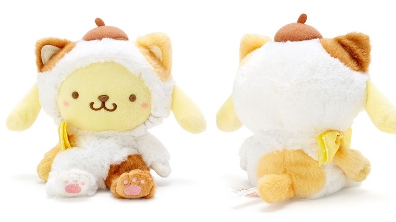 布甸狗的小棕貓造型超可愛啊!跟布甸狗原先的帽子色一樣和諧