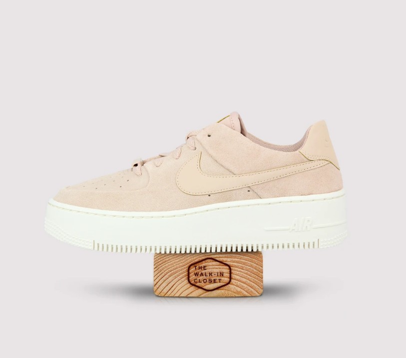 NIKE AIR FORCE1 馬卡龍色 杏色