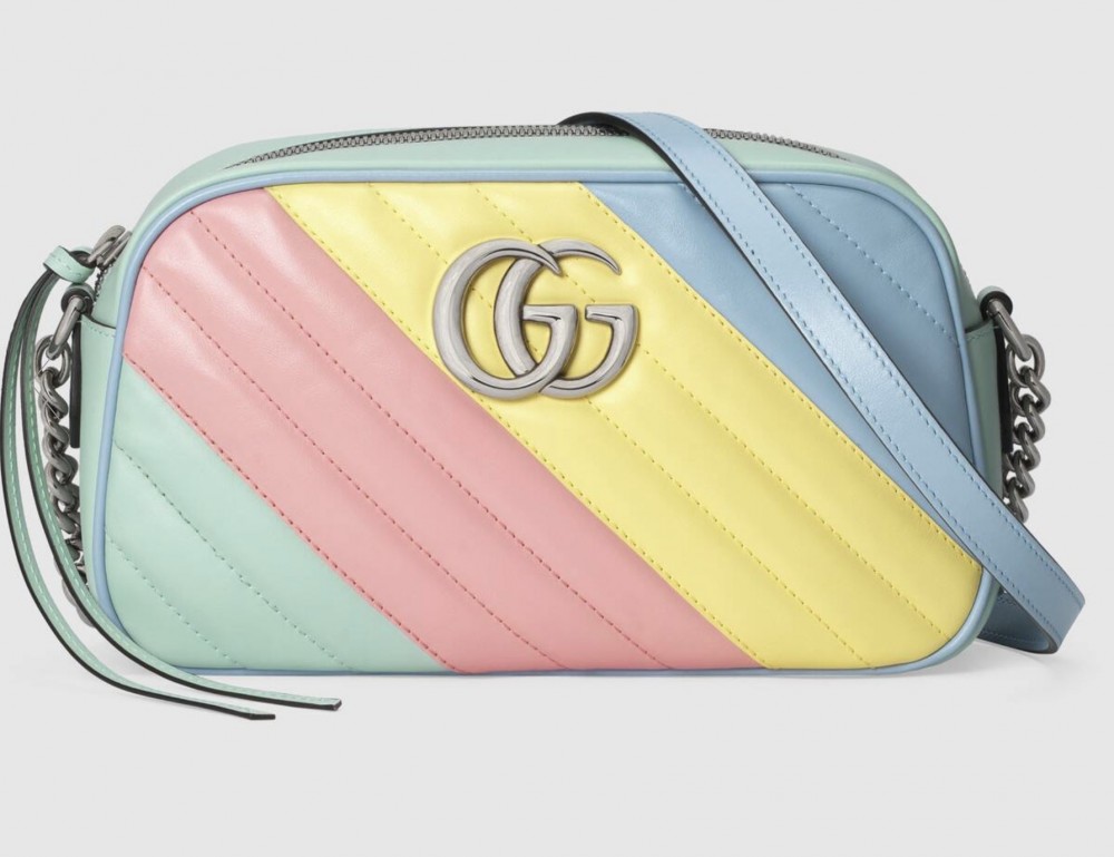 Gucci GG Marmont 全新奶油糖果拼色