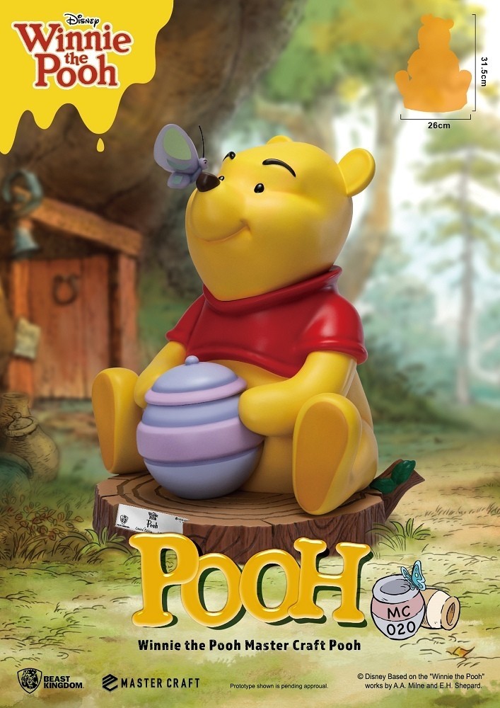 小熊維尼公仔絨毛背包超治癒!Pooh Pooh迷必收貪吃模型、甜睡毛公仔!