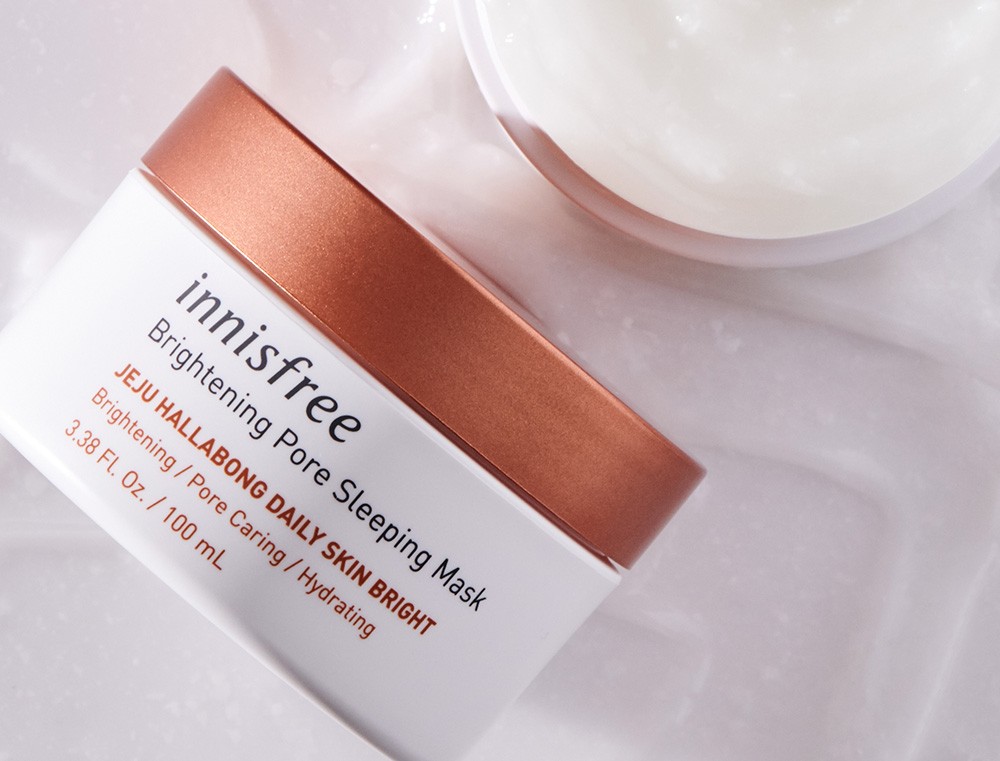 innisfree濟州柑橘煥白無瑕睡眠面膜
