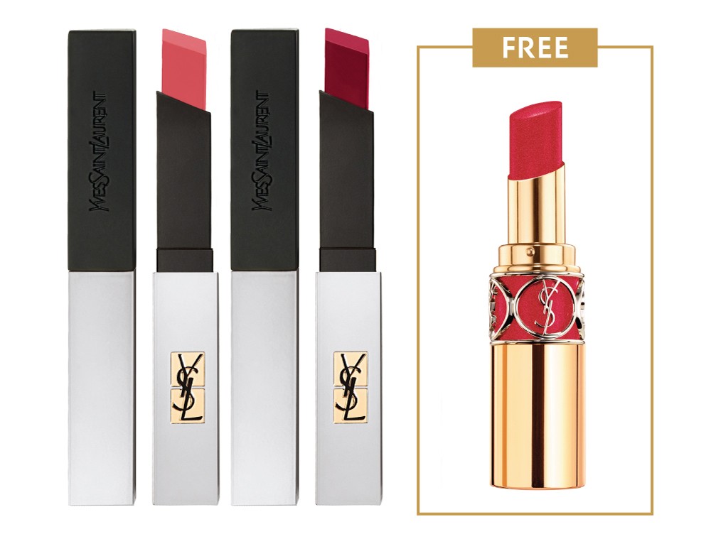 YSL BEAUTÉ 2+1皇牌唇膏網上獨家套裝