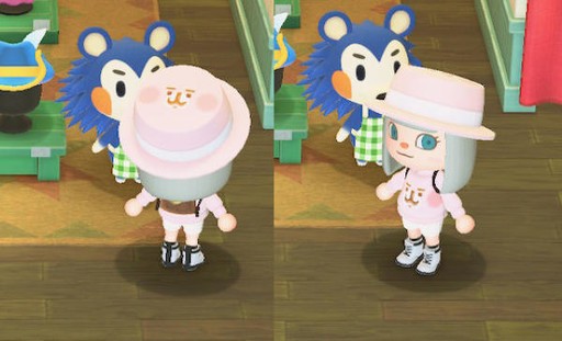 【動物森友服飾QR CODE下載】P助與粉紅兔兔作者ID!