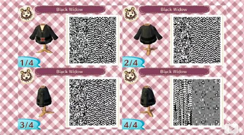 【動物森友服飾QR CODE下載】《復仇者聯盟》作者ID!