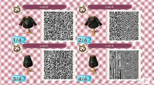 【動物森友服飾QR CODE下載】《復仇者聯盟》作者ID!