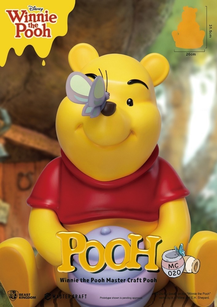 小熊維尼公仔絨毛背包超治癒!Pooh Pooh迷必收貪吃模型、甜睡毛公仔!