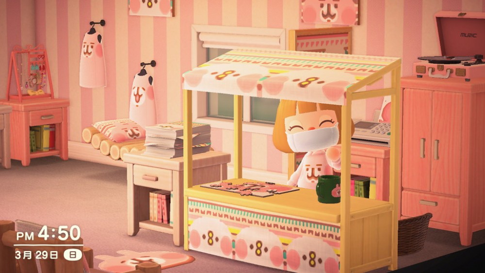 【動物森友服飾QR CODE下載】P助與粉紅兔兔作者ID!