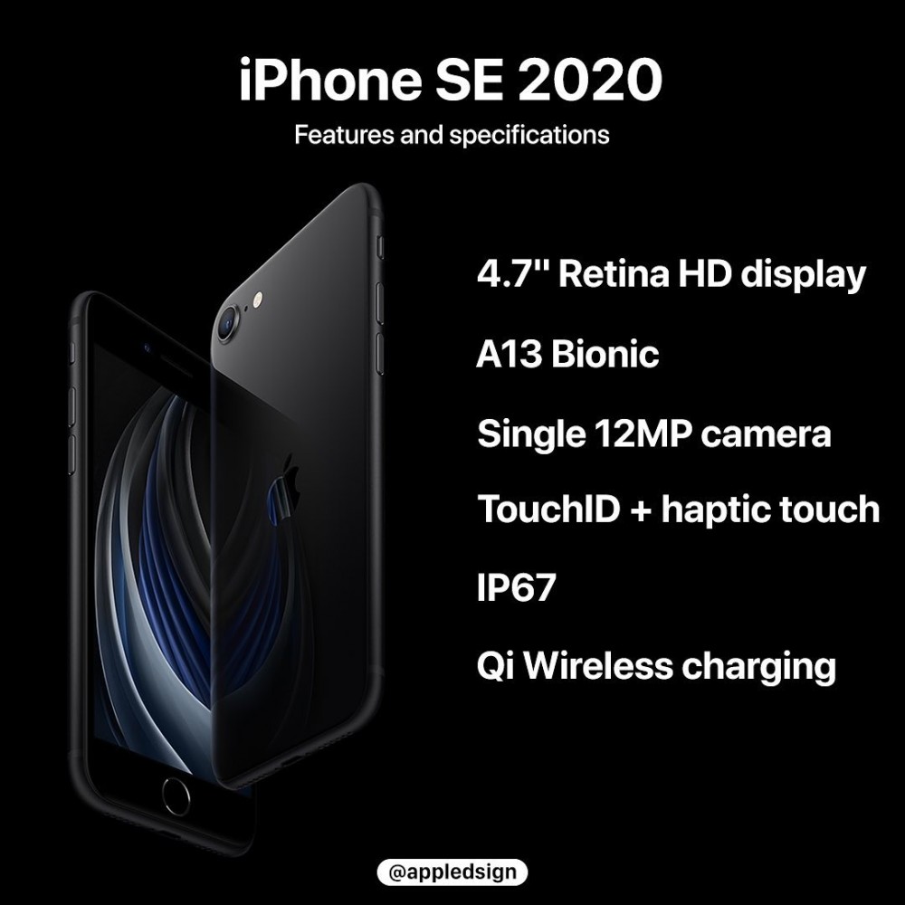 iPhone SE手機今上市!價錢平、規格勁,與iPhone 11同級處理器、Home鍵回歸,hk$3,399就買到!
