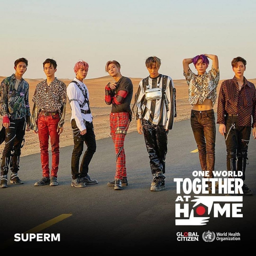 全球慈善線上演唱會《One World: Together at Home》時間 表演名單 韓團SuperM