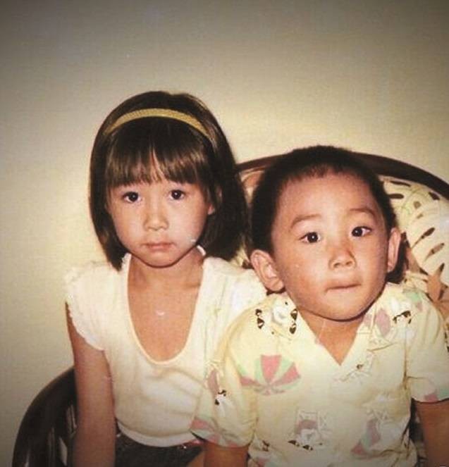 香港女明星童年照 胡定欣