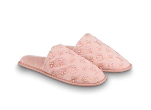LV SUITE OPEN BACK FLAT LOAFER