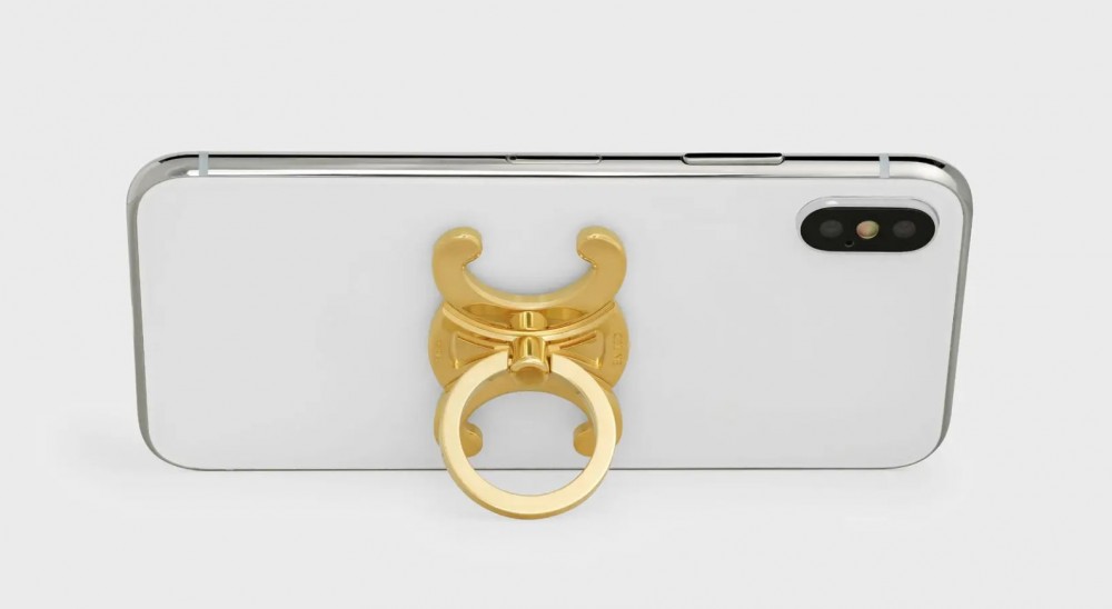 【母親節2020】CELINE TRIOMPHE PHONE RING IN BRASS HKD 2750