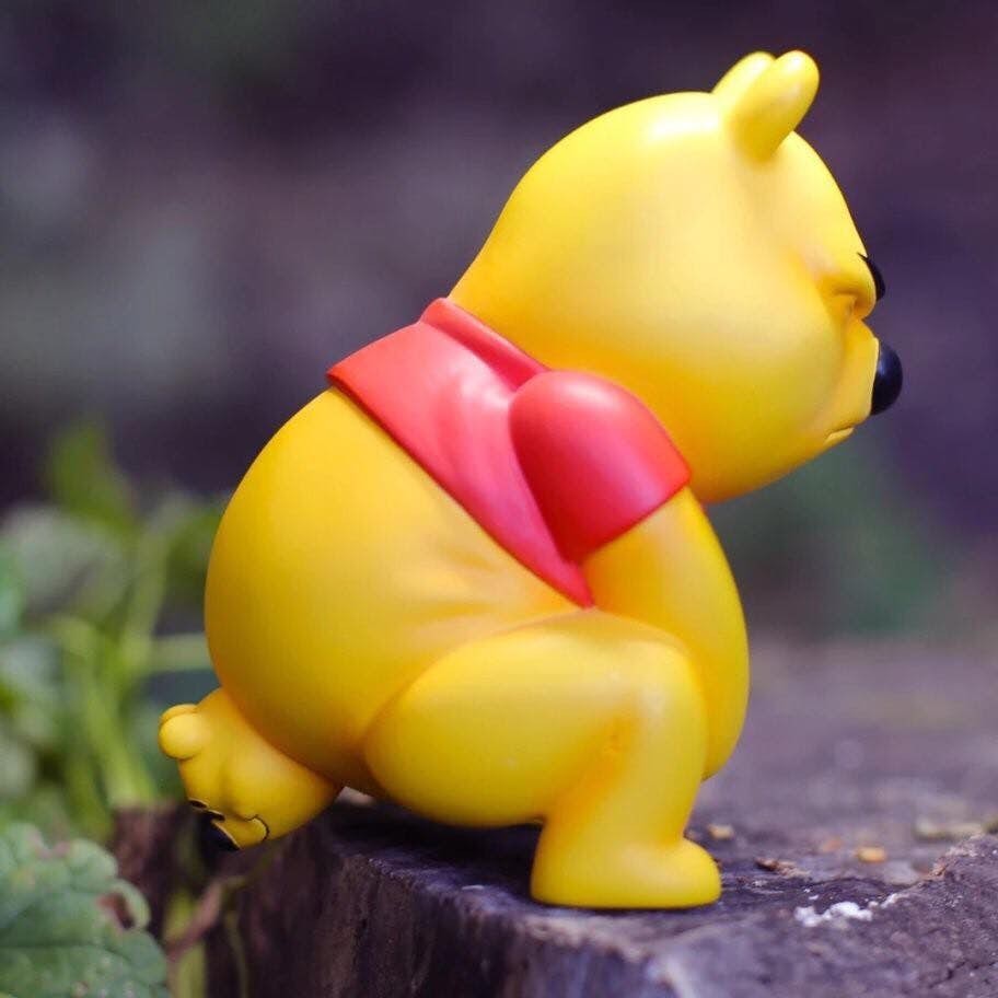 小熊維尼公仔絨毛背包超治癒!Pooh Pooh迷必收貪吃模型、甜睡毛公仔!