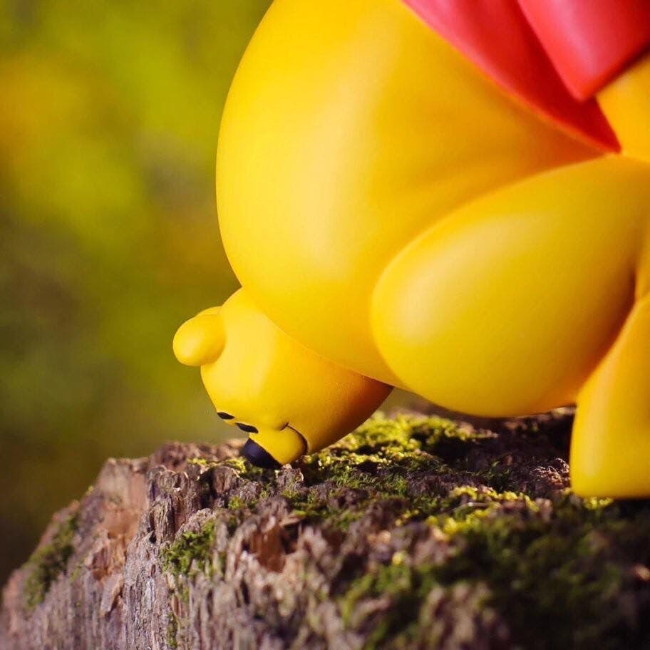 小熊維尼公仔絨毛背包超治癒!Pooh Pooh迷必收貪吃模型、甜睡毛公仔!