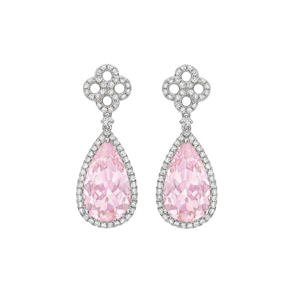 Special-Edition-Large-Morganite-Earrings-with-Diamond-Floral-Top-in-White-Gold