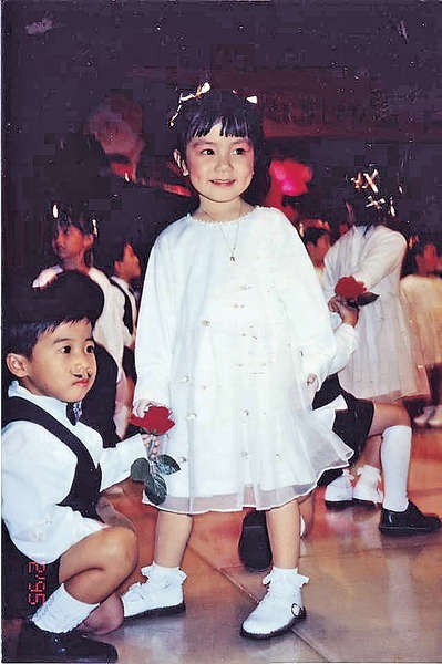 香港女明星童年照 GEM