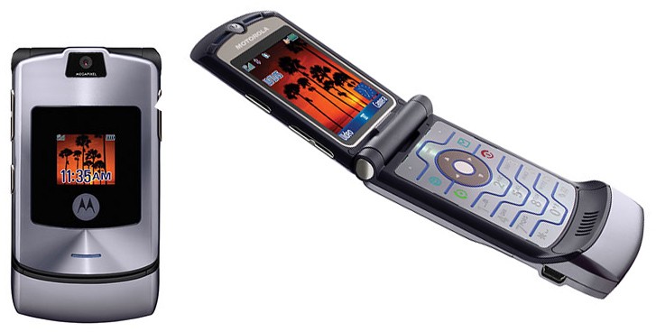 【iPhone 12】80、90後必買過12部經典手機, Motorola RAZR V3