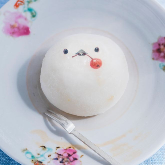 Felissimo推出銀喉長尾山雀食物貼紙 貼在飯糰、麻糬上就會變小鳥