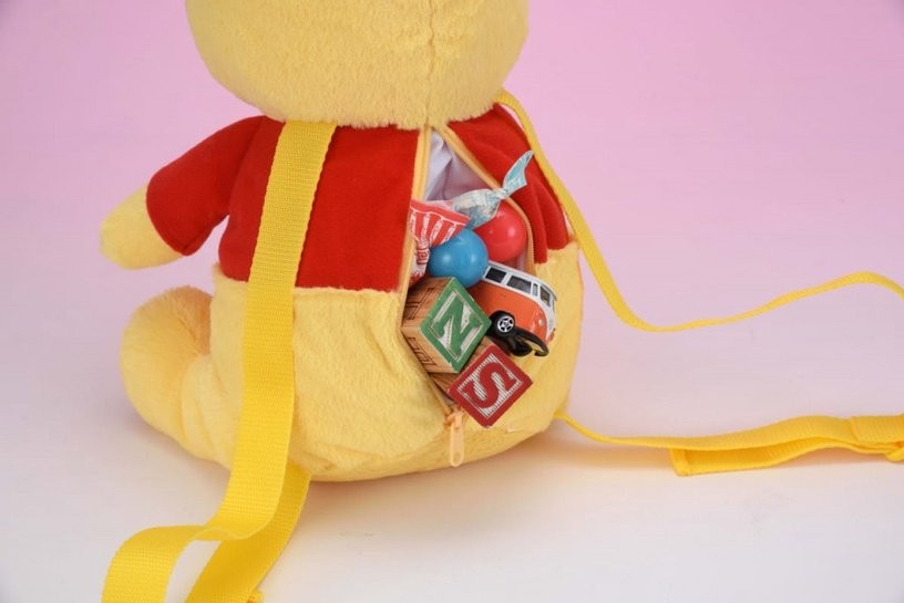 小熊維尼公仔絨毛背包超治癒!Pooh Pooh迷必收貪吃模型、甜睡毛公仔!