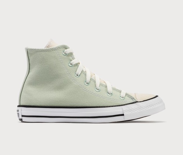 Converse帆布鞋牛油果