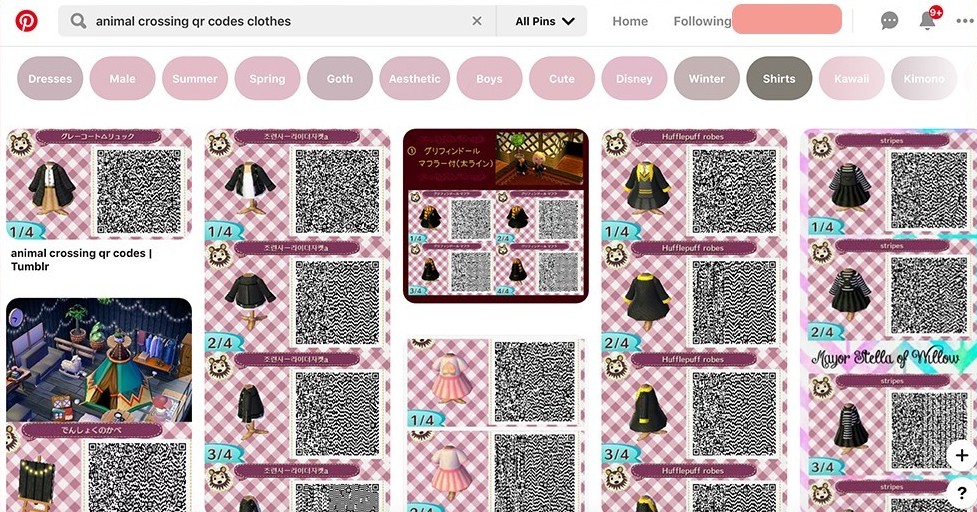 《動物森友會/動物之森》服飾QR code 5大平台!過千民族風、變身卡通、美食衣服下載!