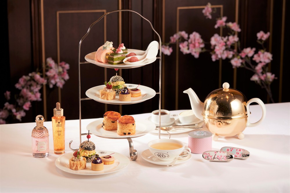 Tea WGＸGUERLAIN法國嬌蘭春粉櫻花下午茶