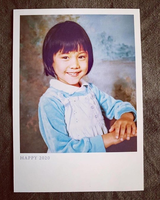 香港女明星童年照 林嘉欣