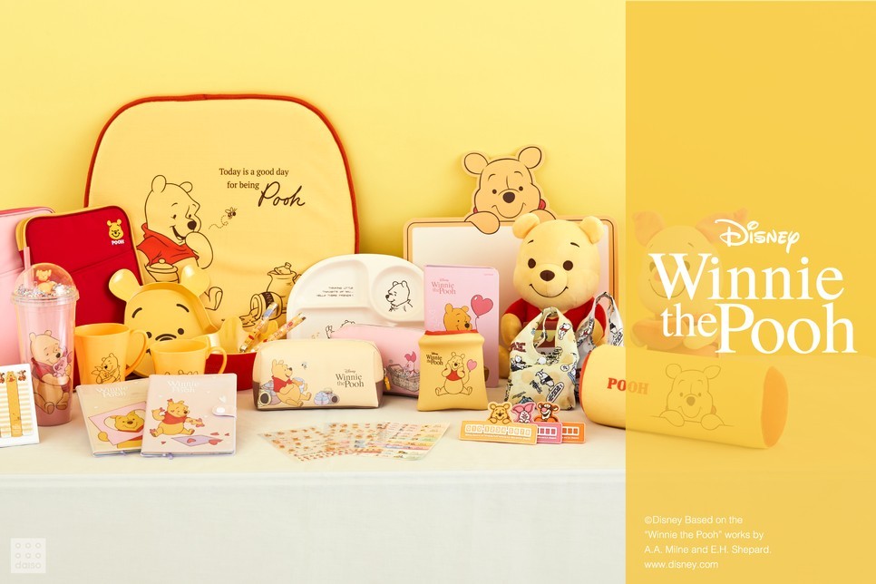韓國daiso小熊維尼Winnie-the-Pooh精品