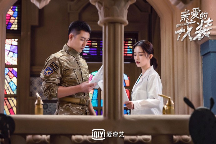 《太陽的後裔》內地版《親愛的戎裝》黃景瑜、李沁特種兵與軍醫的愛情故事