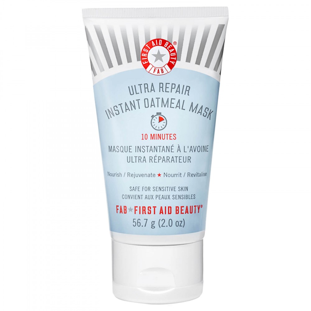 曬後護理舒緩面膜乳霜 First Aid Beauty 強效修復燕麥補水修復面膜