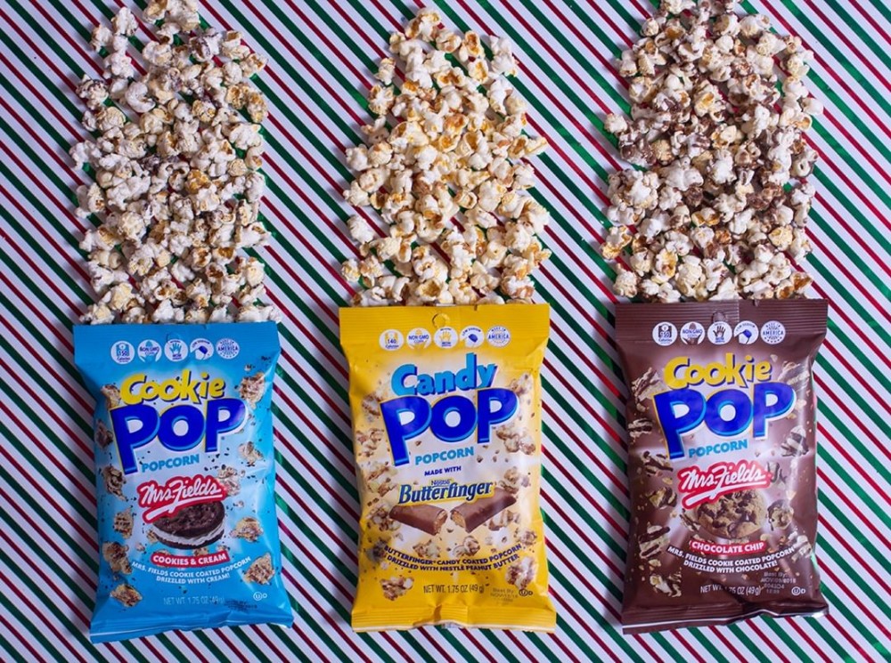 M&M's、Twix、Sneaker爆谷Snack Pop