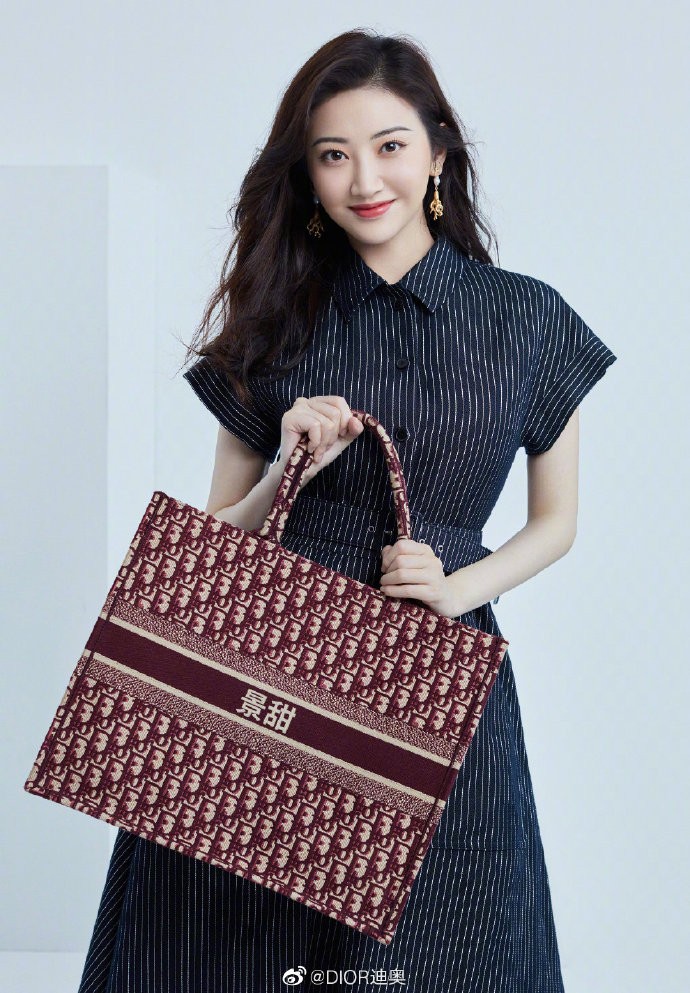 Dior Book Tote 中文刺繡
