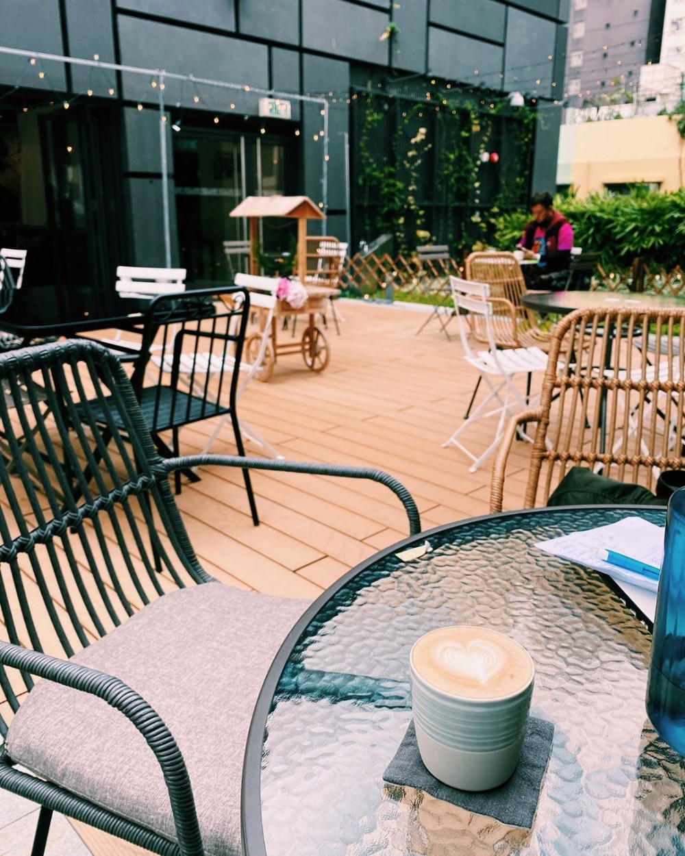 黃店Cafe蟲二旺角 天台打卡