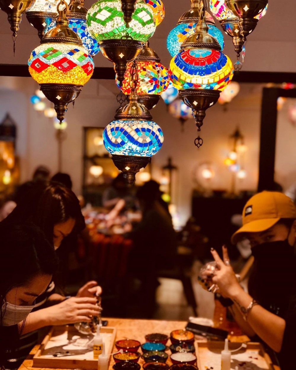 香港Workshop推介 Mosaic Art Studio 土耳其馬賽克燈工作坊