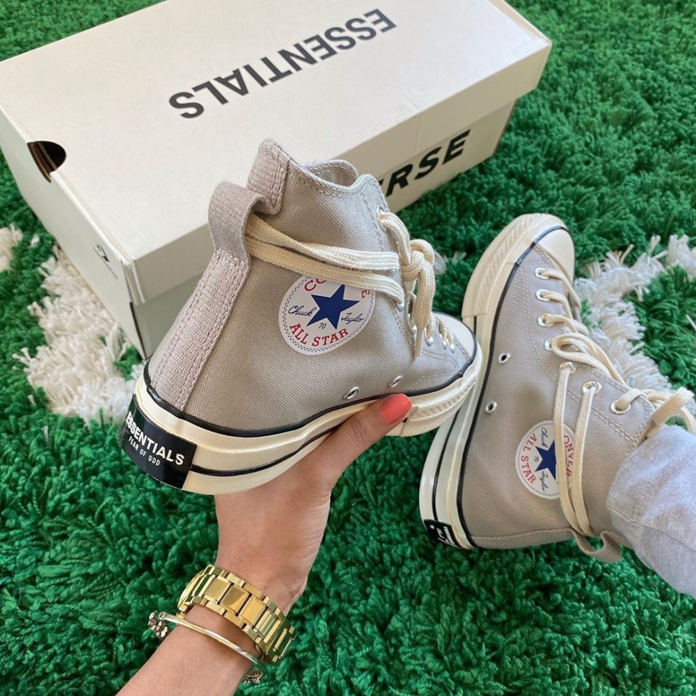 Converse FOG, CONVERSE 2020, CONVERSE Fear of God ESSENTIALS, CONVERSE 霧柔灰, CONVERSE長鞋帶