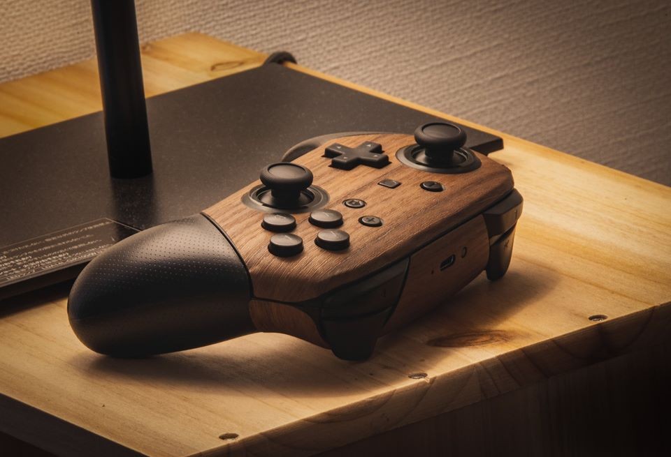 木紋Switch, Switch改造, Switch改機, 文青風,  Switch貼紙