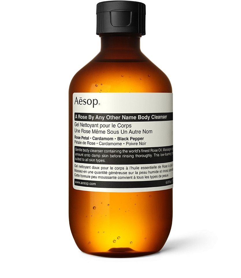 香水 香氛 花香沐浴露 沐浴乳推介AESOP 玫瑰的名字身體潔膚露 200ml HK$195