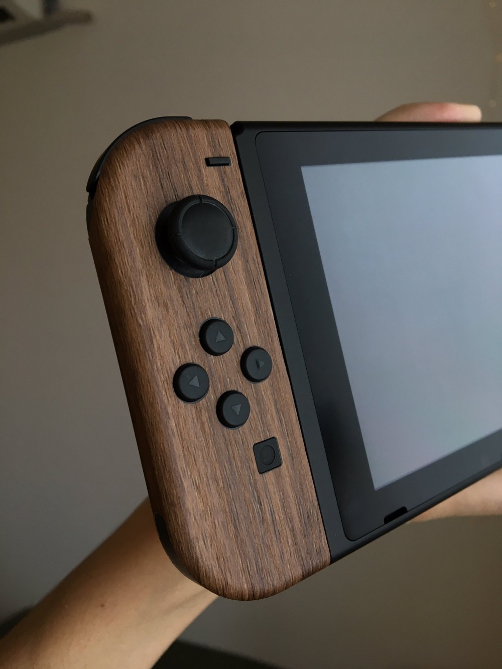 木紋Switch, Switch改造, Switch改機, 文青風,  Switch貼紙