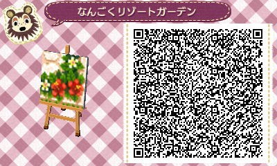 《動物森友會/動物之森》地板牆壁QR Code素材
