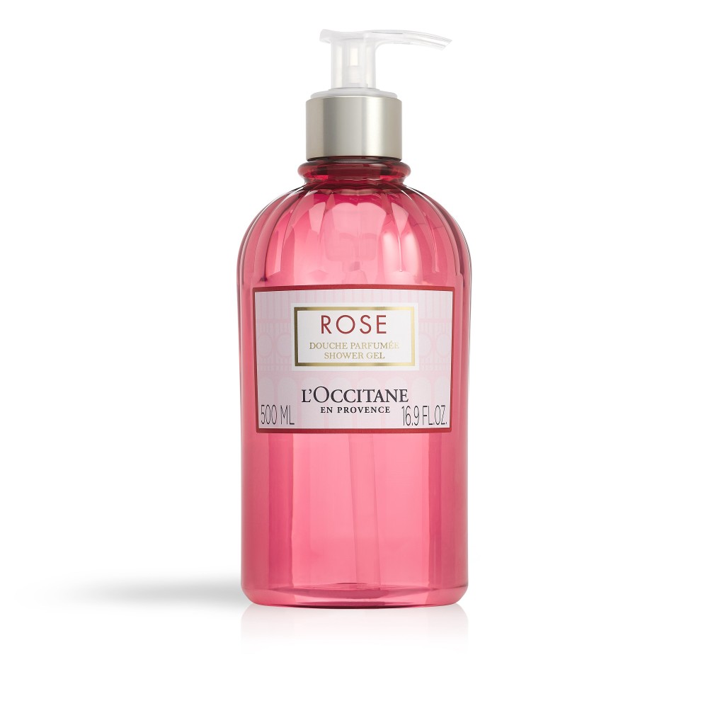 香水 香氛 花香沐浴露 沐浴乳推介L'Occitane Rose Shower Gel 玫瑰沐浴啫喱 500ml HK$280