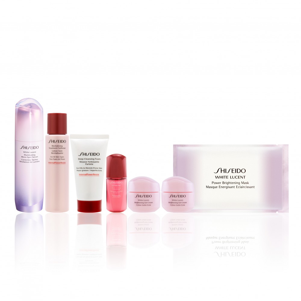 SOGO 35周年賞SHISEIDO White Lucent美透白櫻花亮肌淨斑精華組合