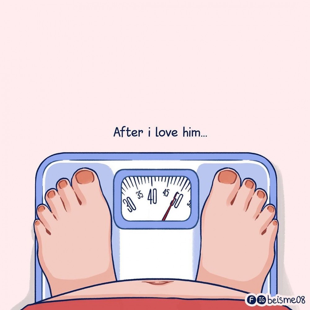 愛情插畫