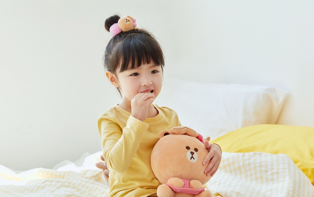 Mini Line Friends系列精品 Baby版熊大、兔兔莎莉和熊美