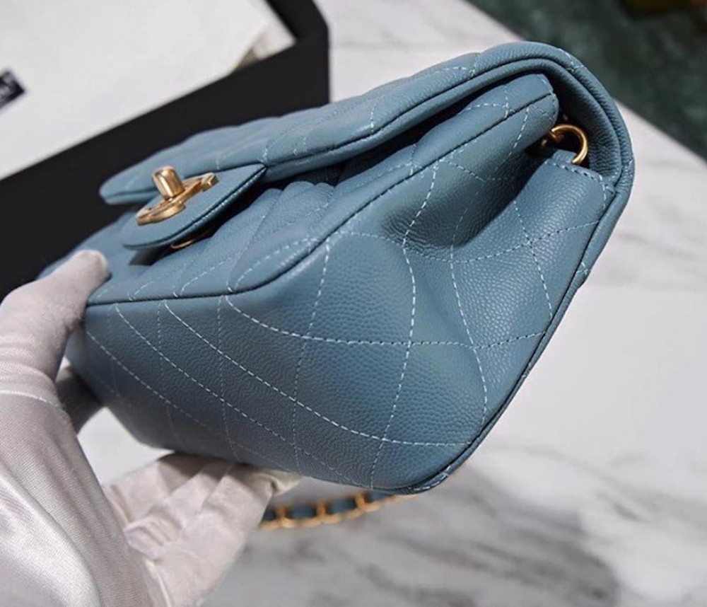 CHANEL Flap Bag藍色Blue