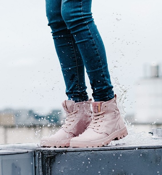 PALLADIUM, PALLADIUM 防水鞋,  PALLADIUM粉紅防水, PALLADIUM防水小白鞋
