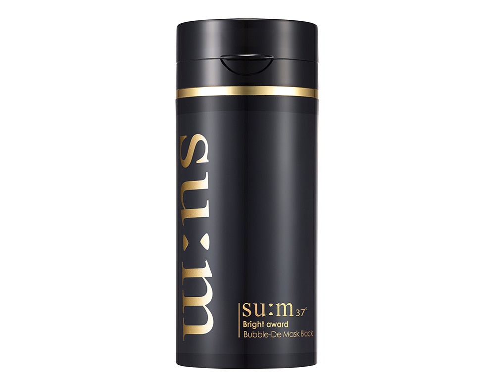 su:m37° 深層淨化黑炭泡泡面膜